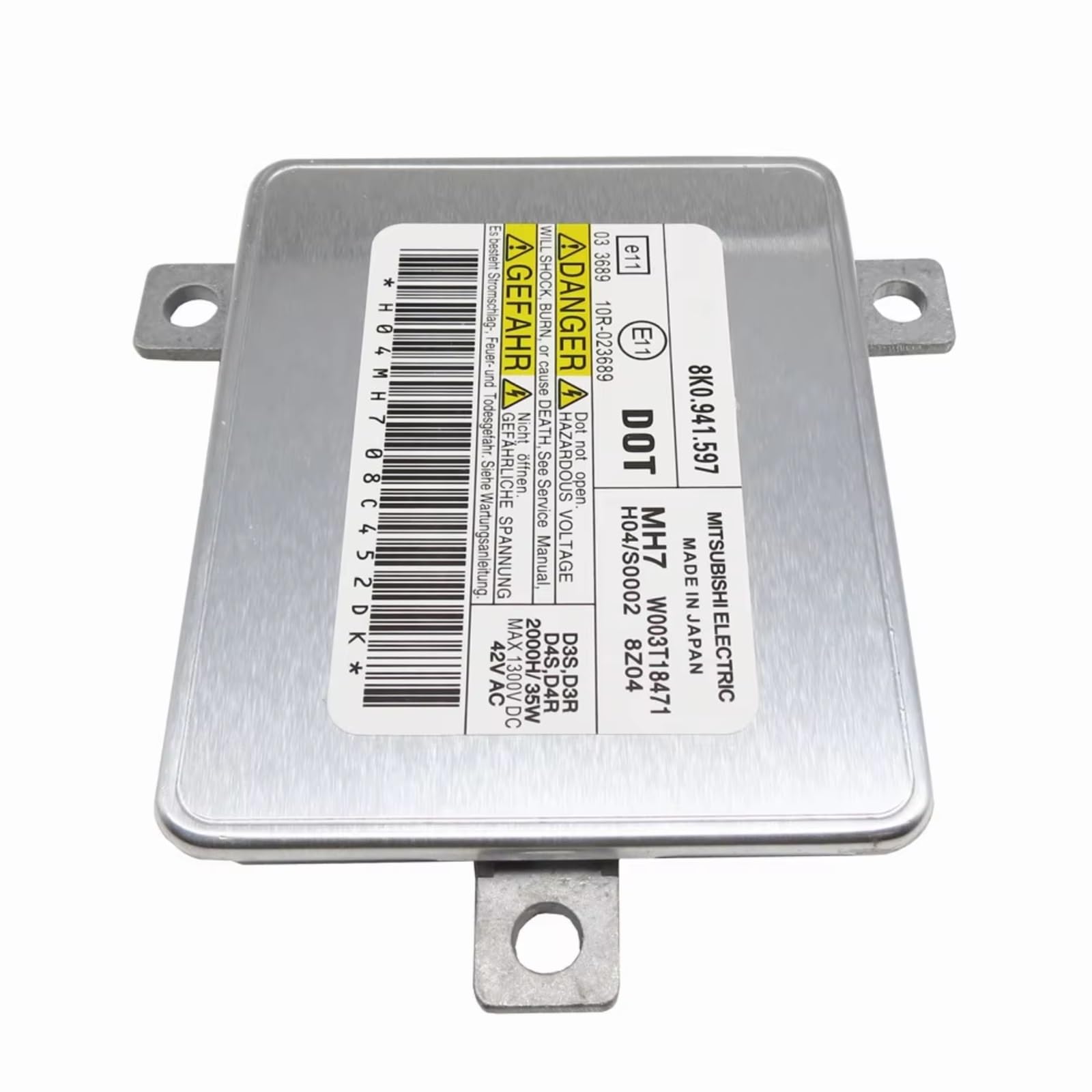 Ballast Xénon Voiture Compatible avec A3 S3 A4 S4 B8 A6 S6 C6 C7 A8 S8 D4 Q5 Q7 2009- 8K0941597C D3S D3R D4S D4R Module De Ballast De Phare Au Xénon