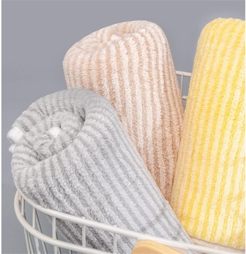 Towels 2 Pack wash a face Bath Household Suction Water Quickly Dry not Easy to Drop Hair Female Dry Hair Scarf