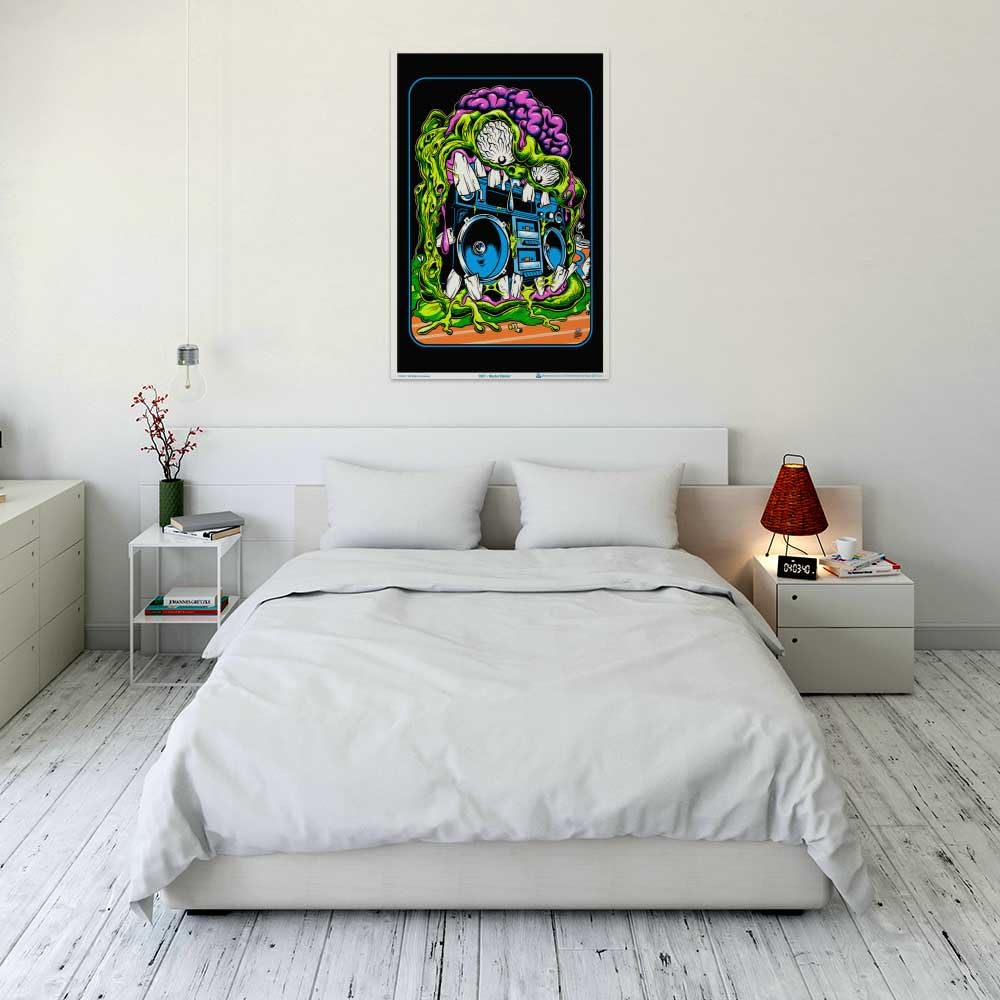 Amazon.com: Master Blaster by Dirty Donny Blacklight Poster 23.5