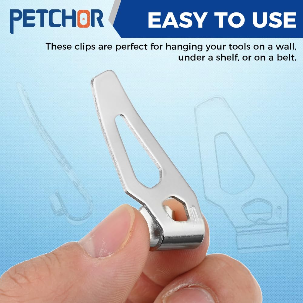 Werkzeughalterung Für Milwaukee M12 - Akku & Bohrer Halterung Mit Gürtelclip (5er Set)