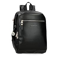 Pepe Jeans Elia Bagaglio- Borsa messenger donna, Nero