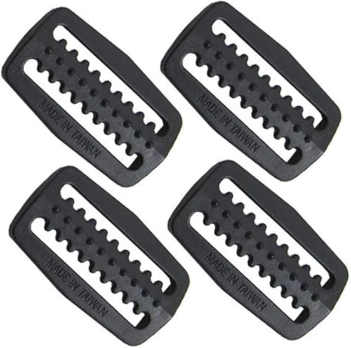 Scuba Choice Buceo plástico Peso Cinturón Webbing Keeper Retainer (4 piezas)
