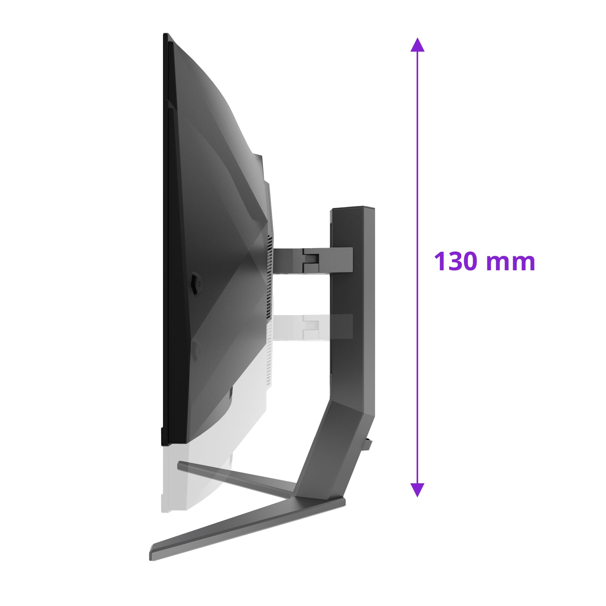 AOC Monitor AG346UCDAM 34 pollici, Curvo 3440x1440, UW-QHD, 175Hz, QD-OLED Panel, 0.03ms GtG, USB Hub Speakers, (HDMI2x 2.0 DP 1x 1.4) Adaptive Sync, HDR400 TrueBlack, FreeSync Prem, G-Sync Comp, Nero