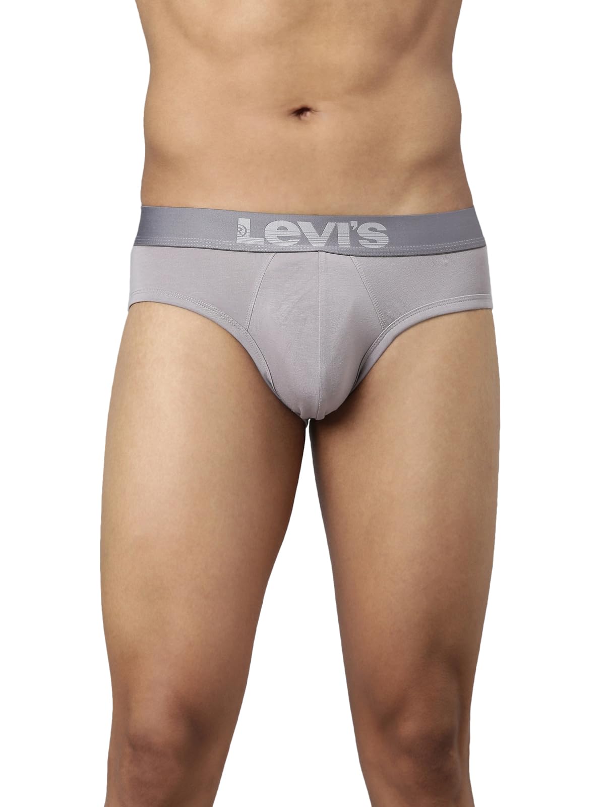031A Men's Premium Supima Cotton Micro Modal Solid Brief - Mid Rise, Outer Elastic Waistband (Pack of 1)-image-7