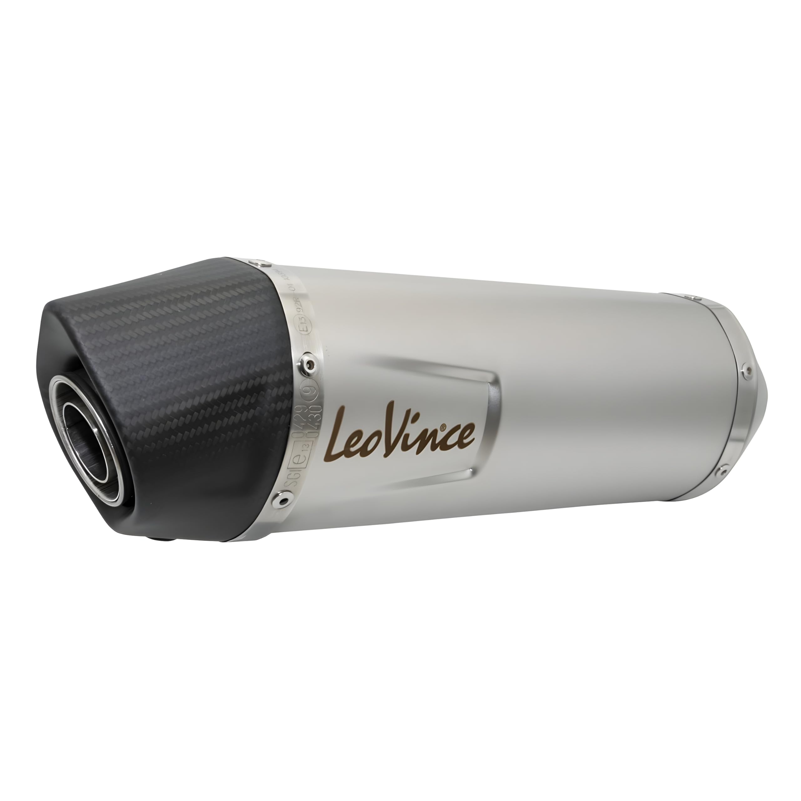 Tłumik końcowy LeoVince część zamienna do rury wydechowej 0429/0430/10394, Ø 50 mm 300 mm