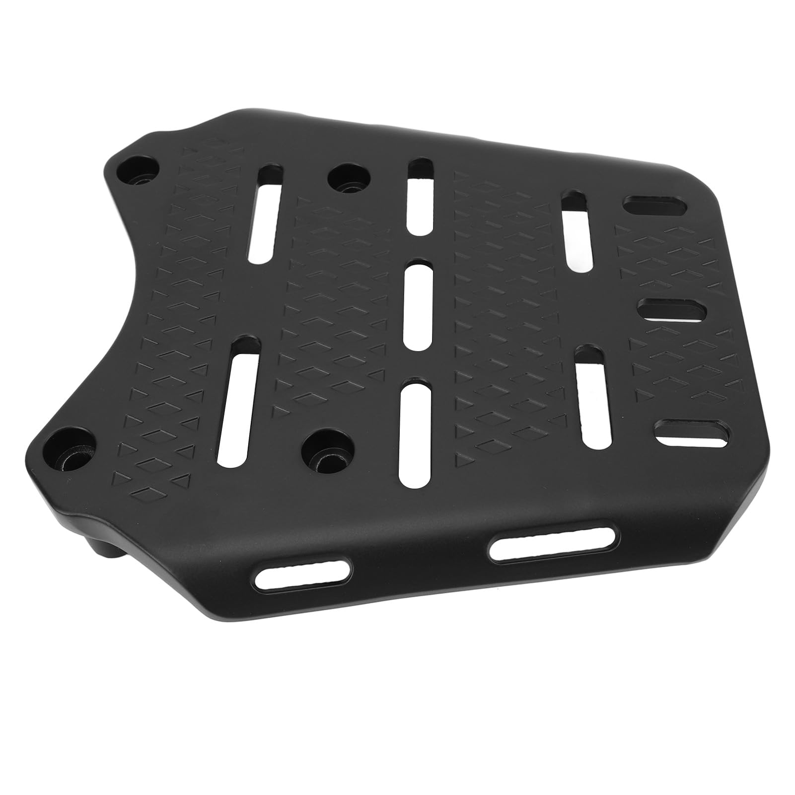 Fabater Motorcycle Rear Luggage Rack, Aluminium Alloy Rear Luggage Storage Rack for PCX 125 150 160 2014 to 2024, Strong Load Capacity, Extra Storage Space, Motorcycle Luggage Rack (Black)