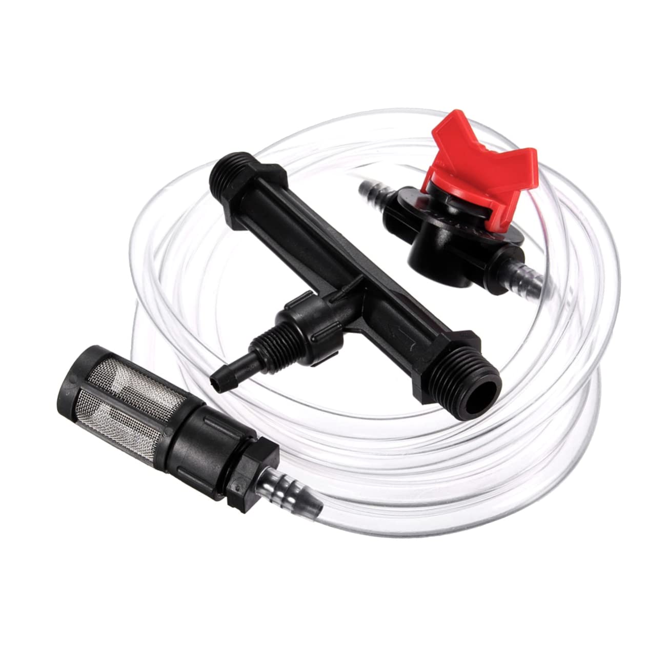 YARNOW 15pièces Kit Arrosage pour Fertilisation Dispositif Irrigation Compact pour Jardinage Et Agriculture Aux Produits Chimiques Facile à Utiliser