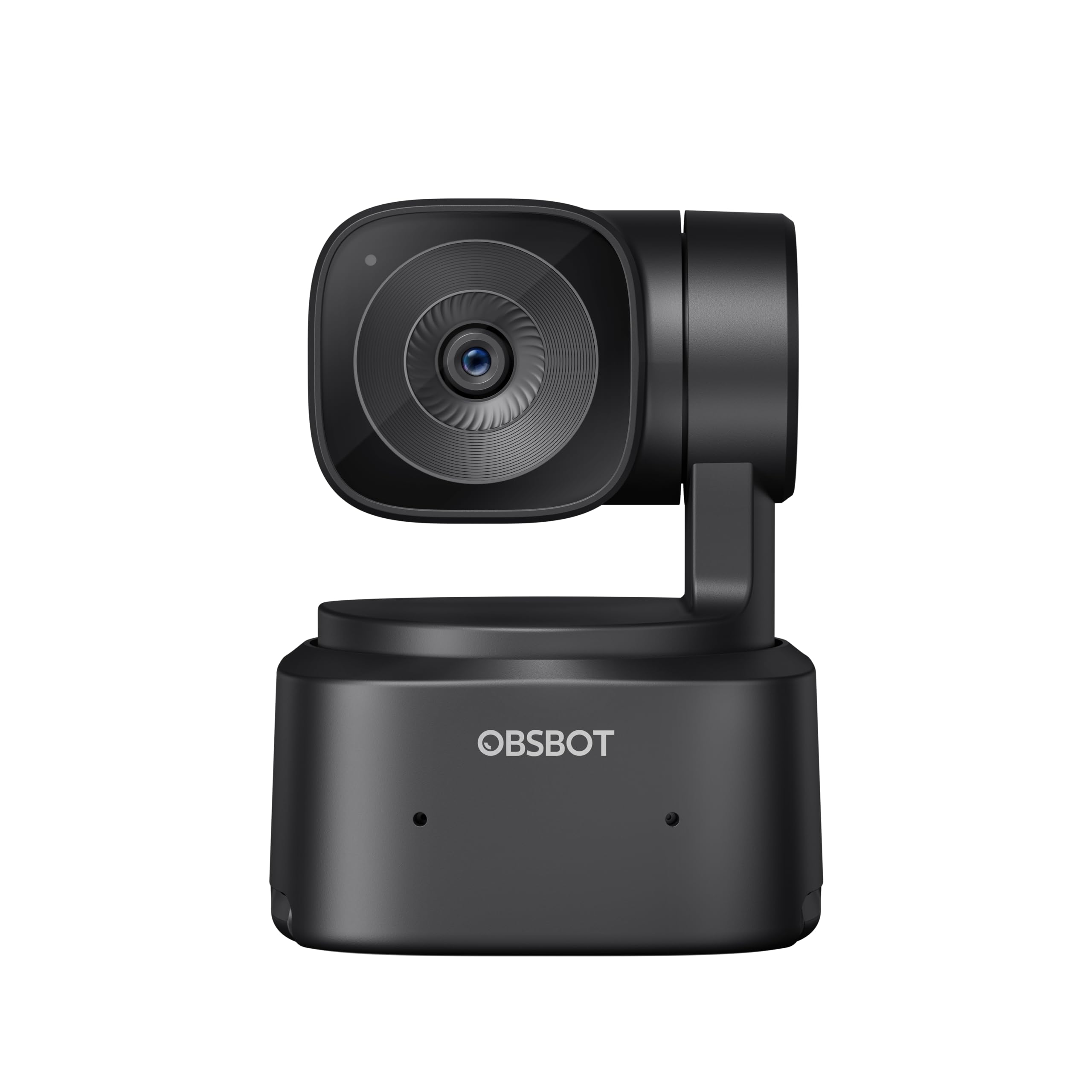 OBSBOT Tiny SE PTZ Webcam | FHD 1080p@100fps / 720p@120fps | AI Tracking, Auto Focus, HDR, Noise-Canceling Mic, 4X Zoom, Gesture Control – Black