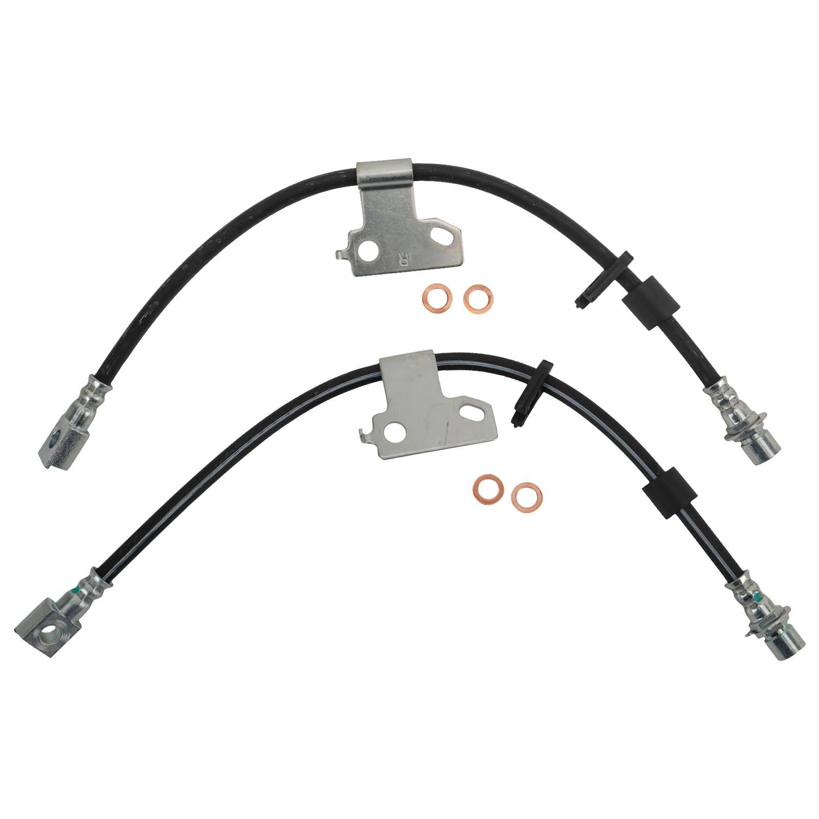 TRQ Front Brake Hose Set