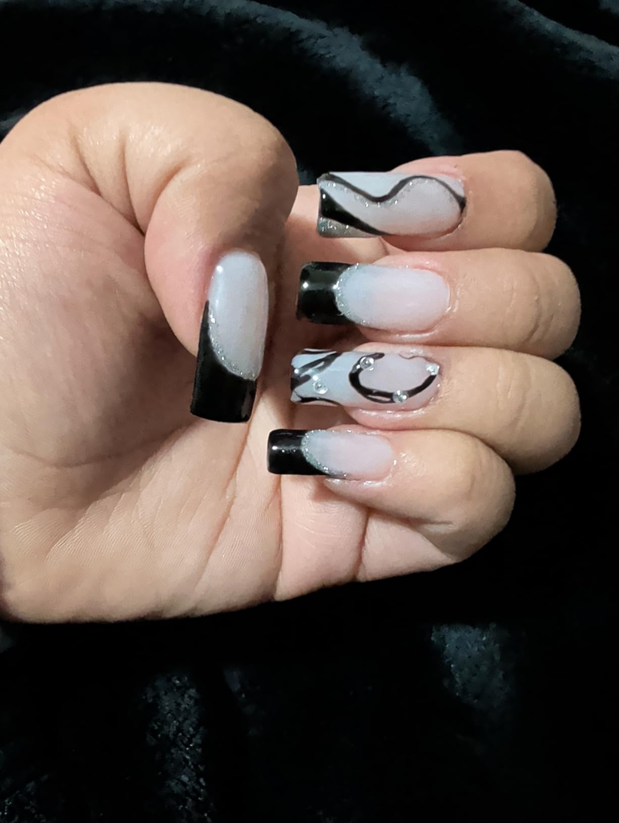 Gelab cosmetics LLC Beetles Tipex Instant Apex Nail Tips, Square Medium, 16 Sizes (00–14), 192pcs, Built-In Apex, No Builder Gel Required, Thicker Strong Acrylic Tips for DIY Nail Extensions