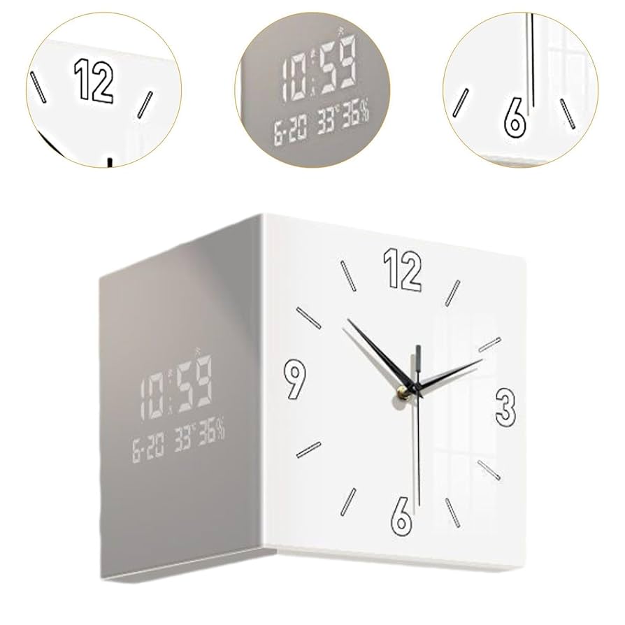 HERMOSA/壁掛け時計/スクエア/鎌倉/アナログ/スチール/グレー/クロック HK SQUARE CLOCK HK スクエア クロック