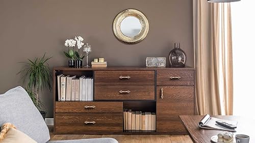 Miniatura 6 de Manijas estilo antiguo para muebles, centros del agujero de 3-12 pulgadas