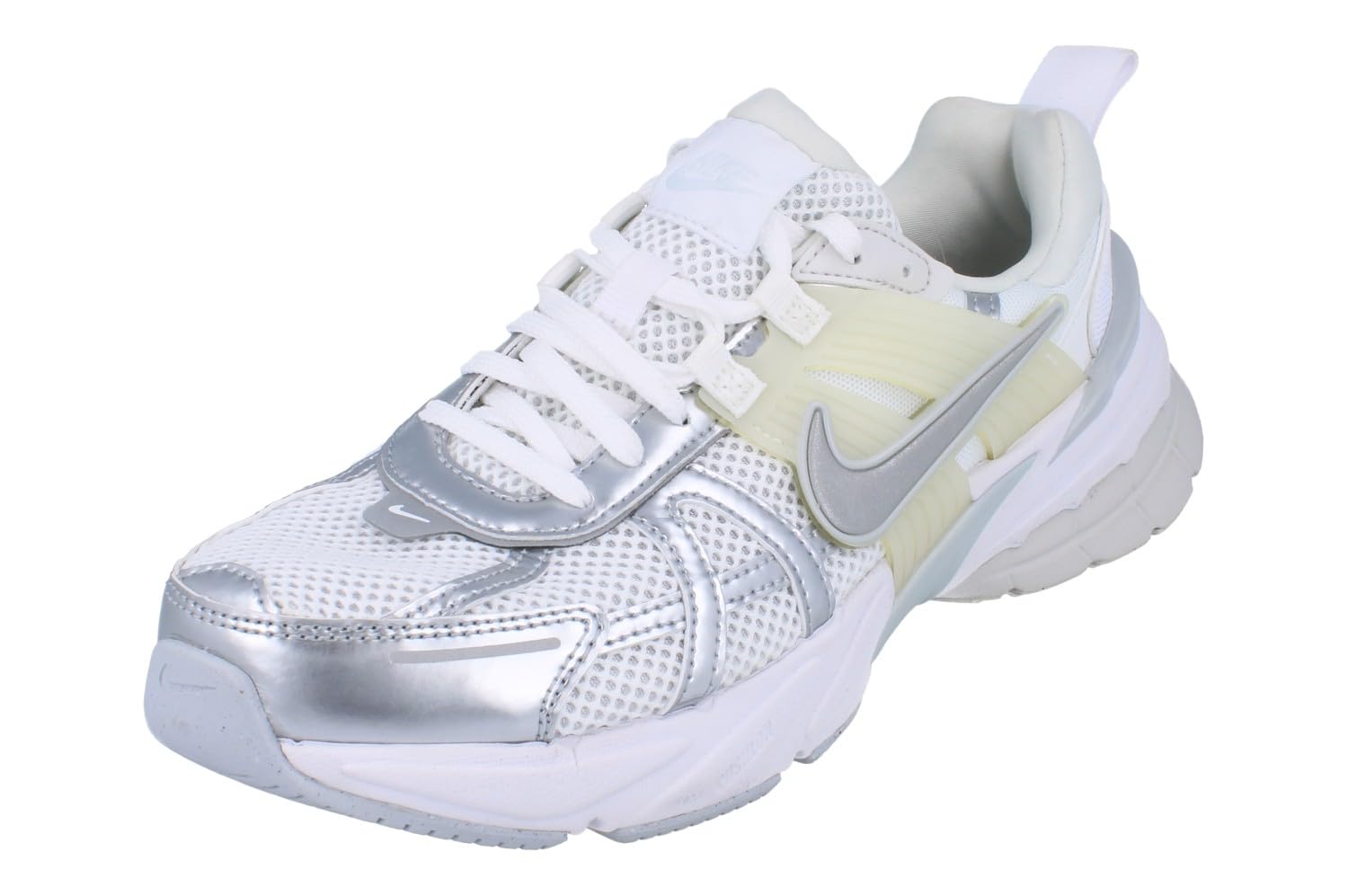 Nike V2K Run Women's Trainers, White - Silver : Amazon.com