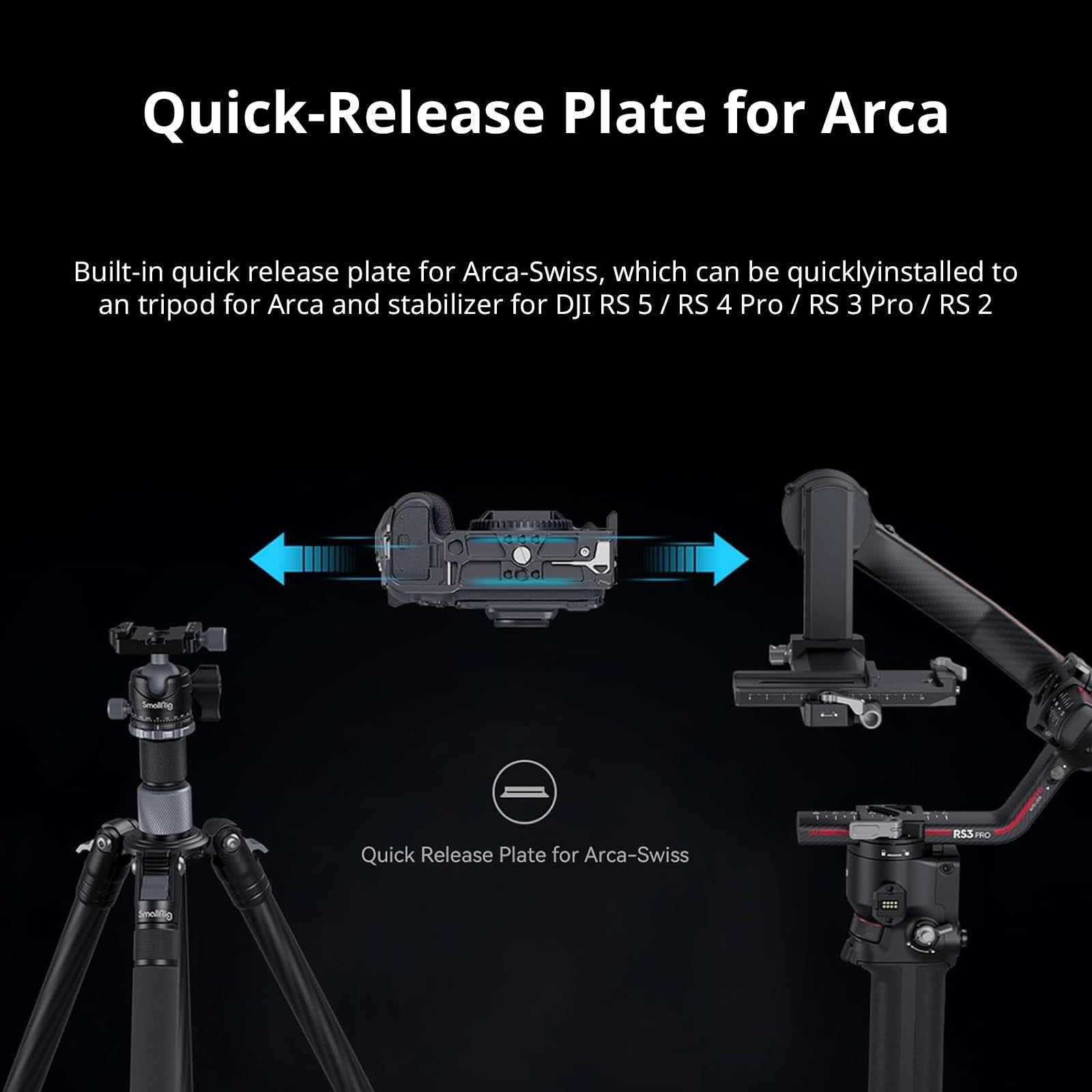 SMALLRIG Klatka Z8 dla Nikon Z 8, Konstrukcja Zapobiegająca Skręcaniu, Pełna Klatka ze Stopu Aluminium Video Vlog, z Płytką Szybkiego Uwalniania dla Arca-Swiss, do Fotografii Krajobrazowej - 3940