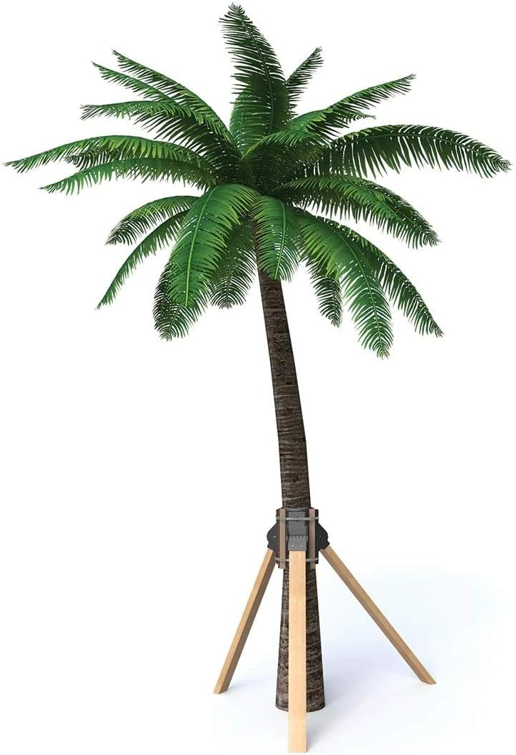 Tree Hugger® "Fixed Tree Brace™ Tree Staking Kit™ for Tree, Palm or Cactus