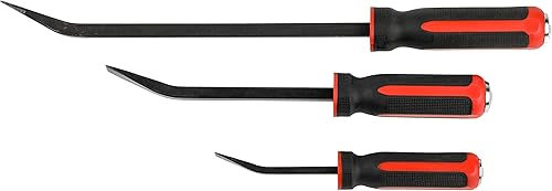 Miniatura 6 de ARES 46008 - Juego de 3 barras de palanca de 8 pulgadas, 12 pulgadas y 17.5 pulgadas, punta en ángulo para levantar y hacer palanca, cómodo mango de