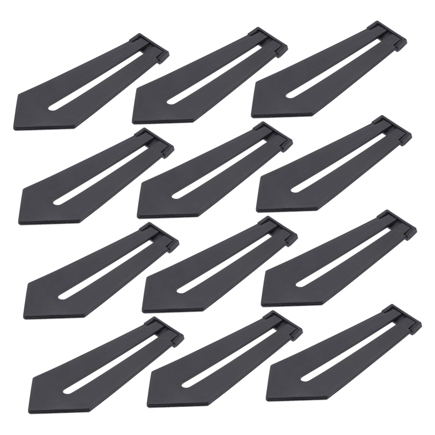 RORPOIR 12pcs Plastic Photo Frame Brackets Easy to Install Display Racks for Tables Offices and Studios Elegant Design for Artwork and Pictures