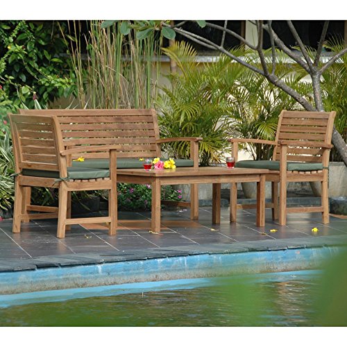 Anderson Teak Victoria Montage 4-Pieces Conversation Set