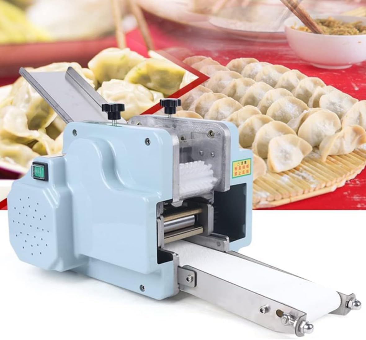 Wonton Maker, máquina automática de piel Gyoza, envoltura eléctrica multifuncional para albóndigas para uso doméstico y comercial