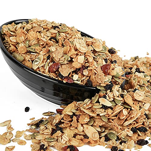 Image of NUTMART Premium Fruit And Nut Muesli For Eating | 500 Grams| Morning Breakfast| Superfood| Powerfull Breakfast| - No Added Flavor