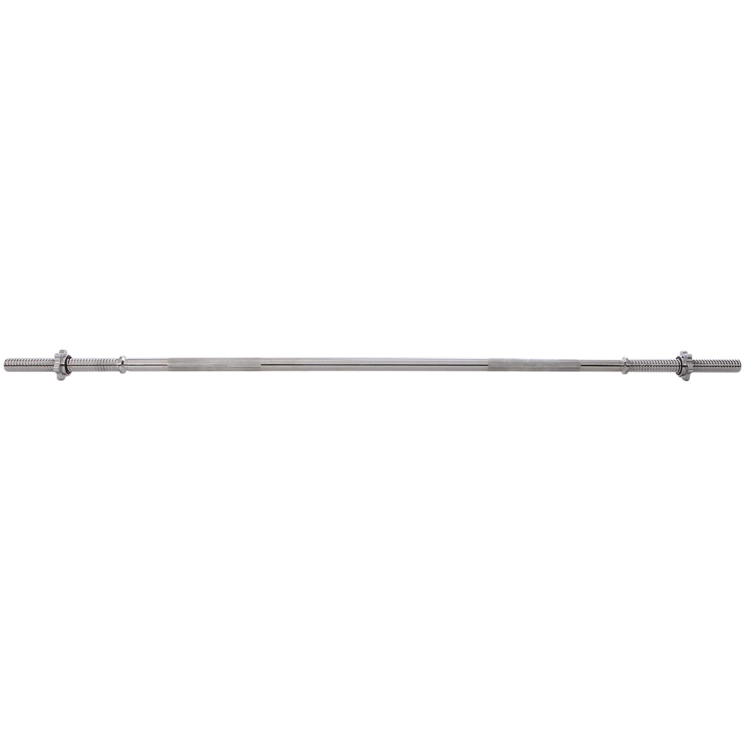 Jeu D'haltères ScSPORTS 30kg - Barre Acier Chromé, Disques Plastifiés, Diamètre 30/31mm, Sécurisé