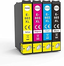 603XL Set of 4 Inks To Replace Epson Inks 603 XL
