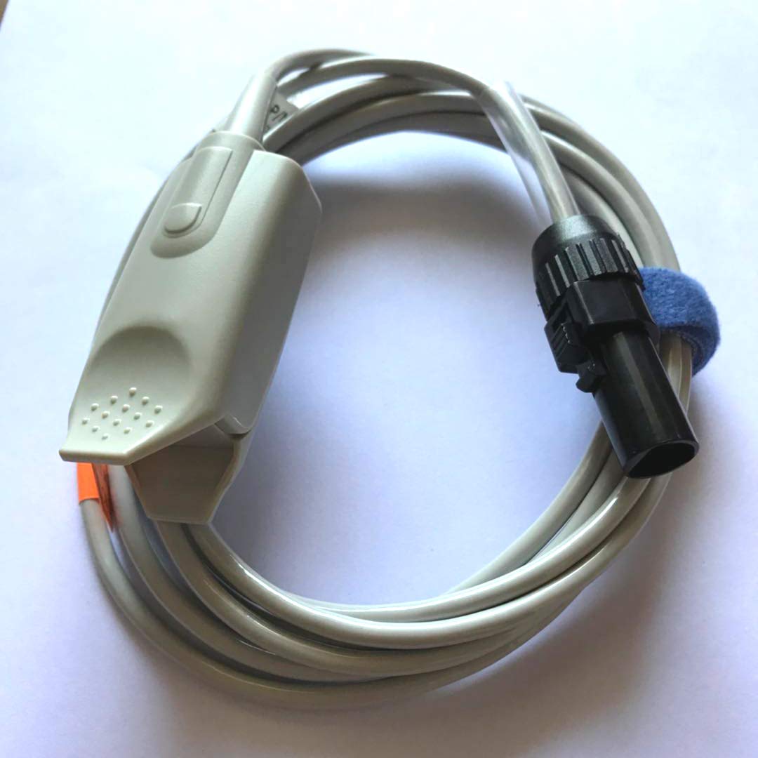 YKD Oximax SpO2 Sonde Capteur 7 Broches 3 m 7P 3M Cable pour Datex Ohmeda TuffSat 3700 3770 3775 37xx Series 3800 3900 P 4700 5250 7000 5250RGM Biox3740 Biox3760 Rascal II 200SL 400SL 600SL