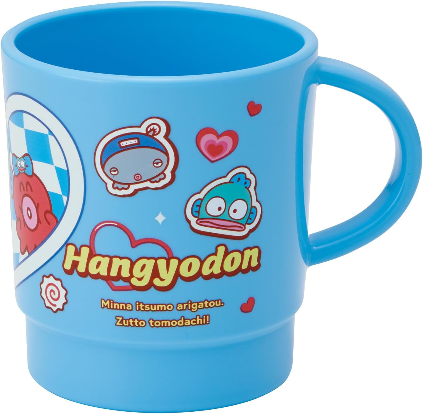 Skater KP1-A Stacking Cup, 11.8 fl oz (340 ml), Made in Japan, Sanrio Hangyodong Party