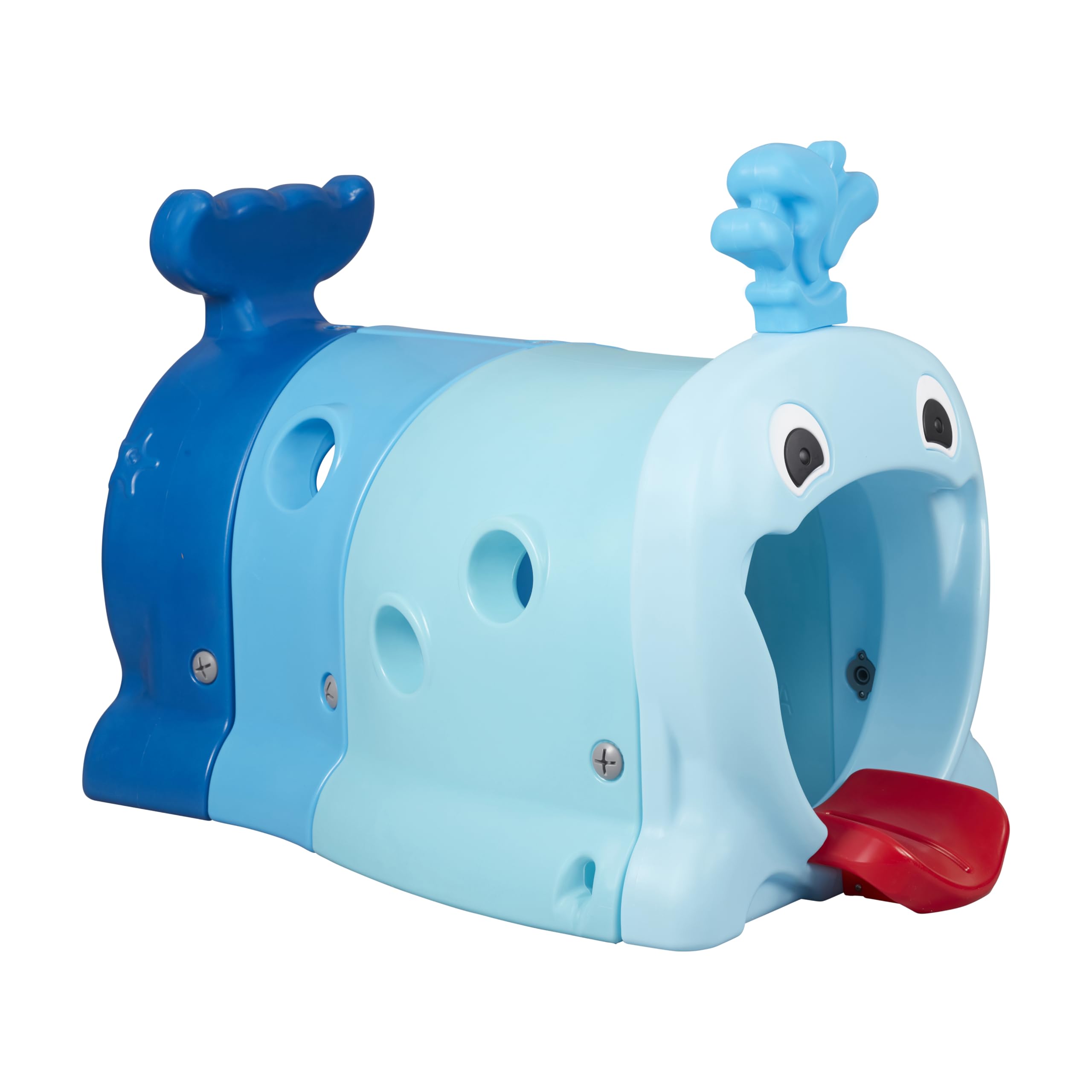 ECR4Kids Willow Climb-N-Crawl Whale, Junior, Play Structure