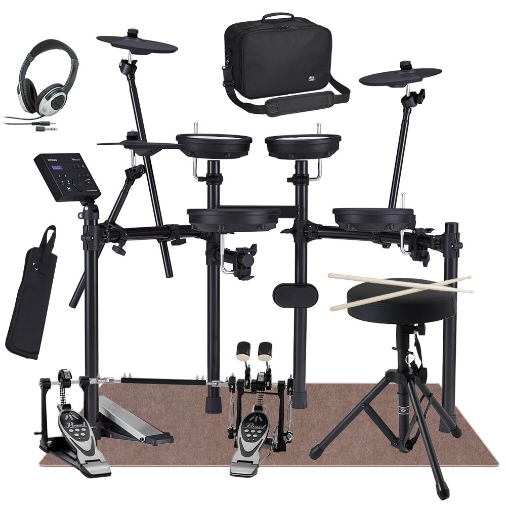 Amazon | Roland TD-07DMK ツインペダル付属8点セット 電子ドラム 