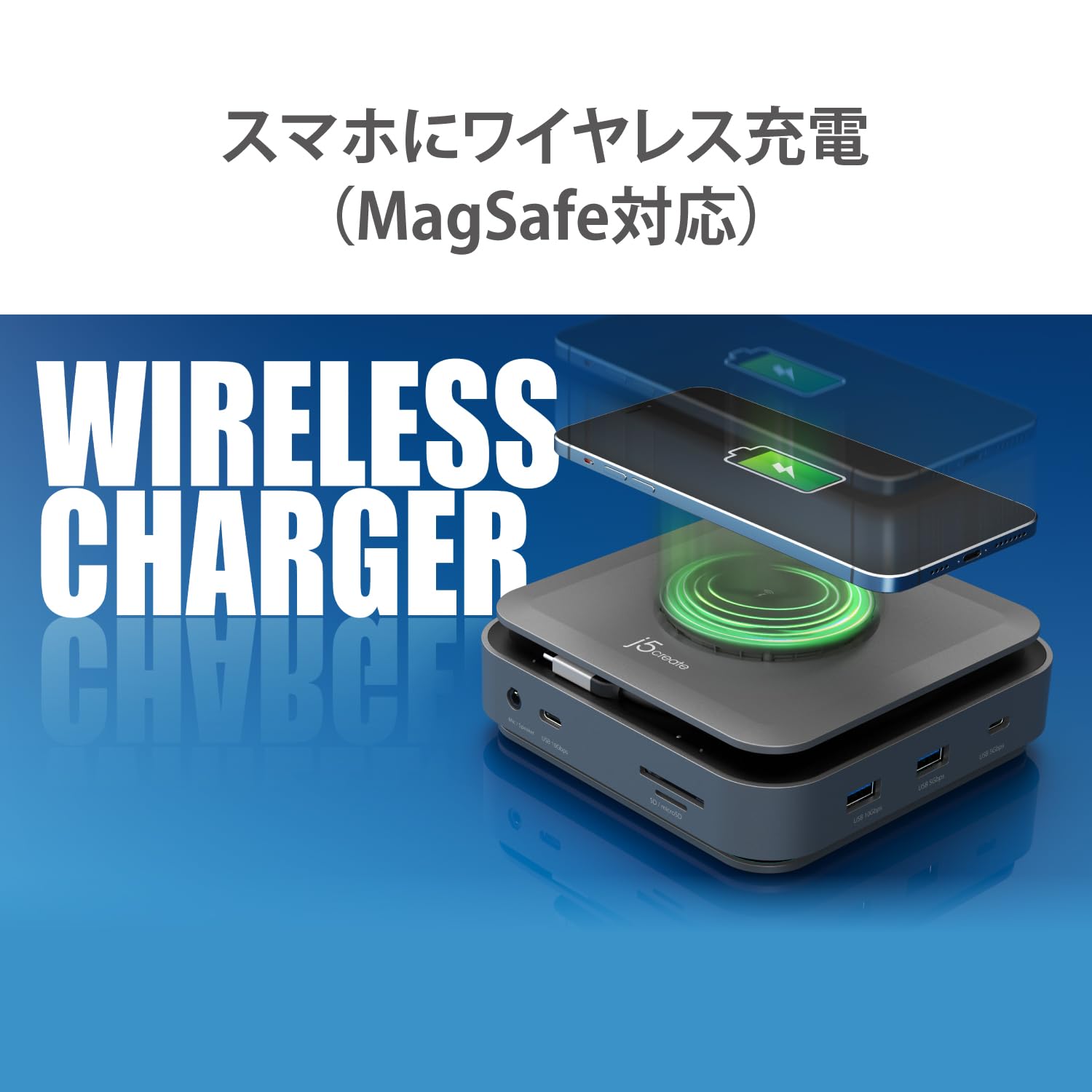 Amazon.co.jp: j5create USB-C デュアル 4K HDMI 12in1 ドッキング