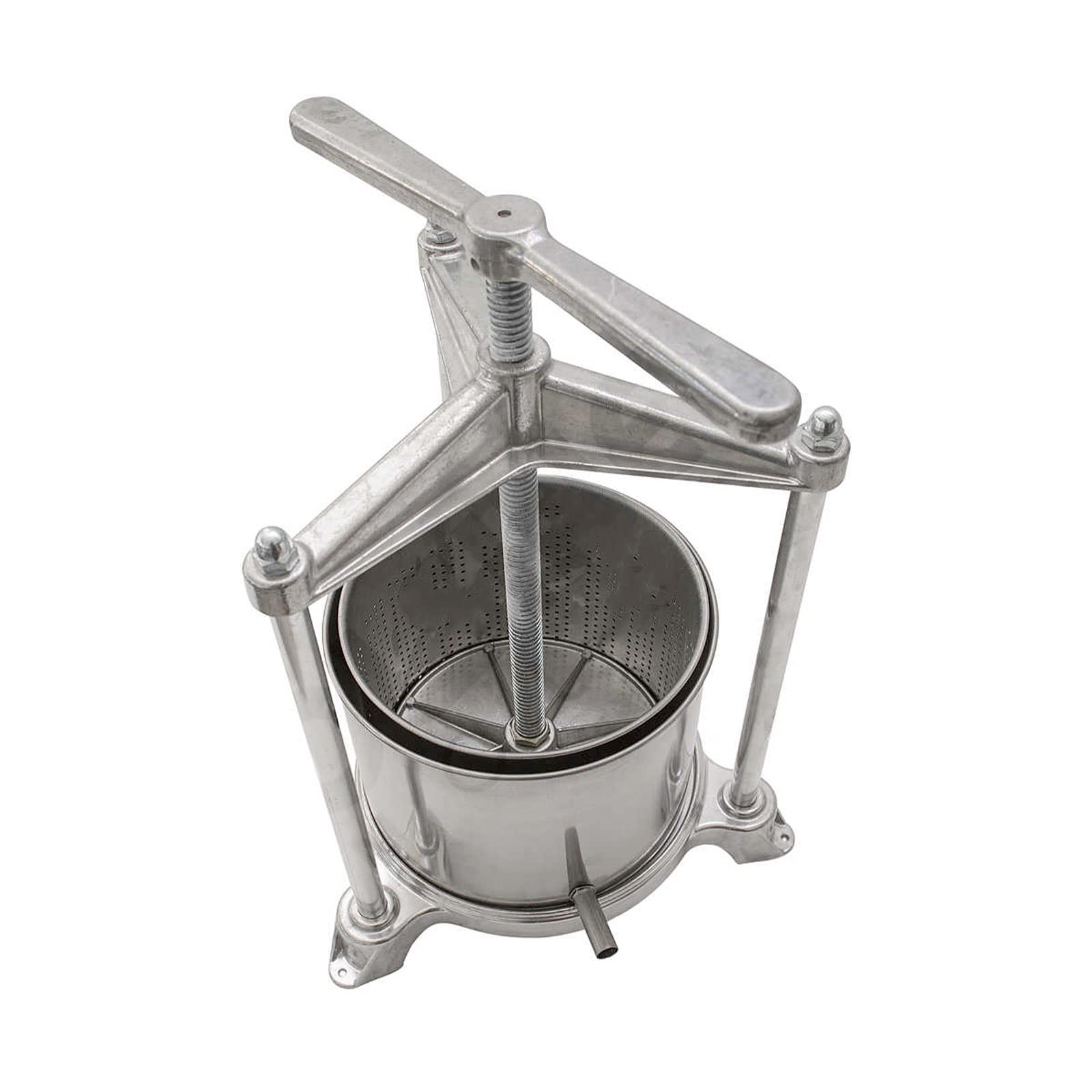 Mondo Viro Presse-agrumes, raisins, noix et plus encore en acier inoxydable (3,5 litres)