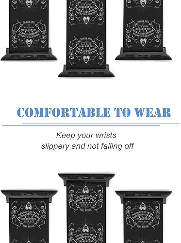 Miniatura 4 de Bandas de silicona de repuesto para iWatch Series 5, 4, 3, 2, 1, para mujeres y hombres