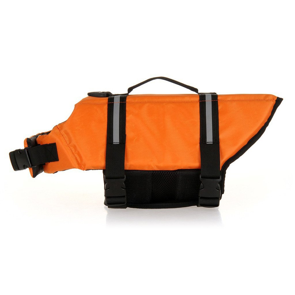 Jayboson Doggy Aqua-Top Dog Life Jacket Swimming Training Swimming Aid for Dogs Vest (Size XL)