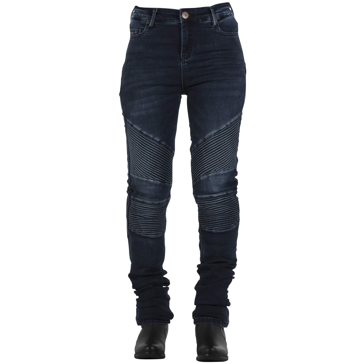 OVERLAP STRADALE Dark Blue Lady Jeans HOMOLOGATED All Road