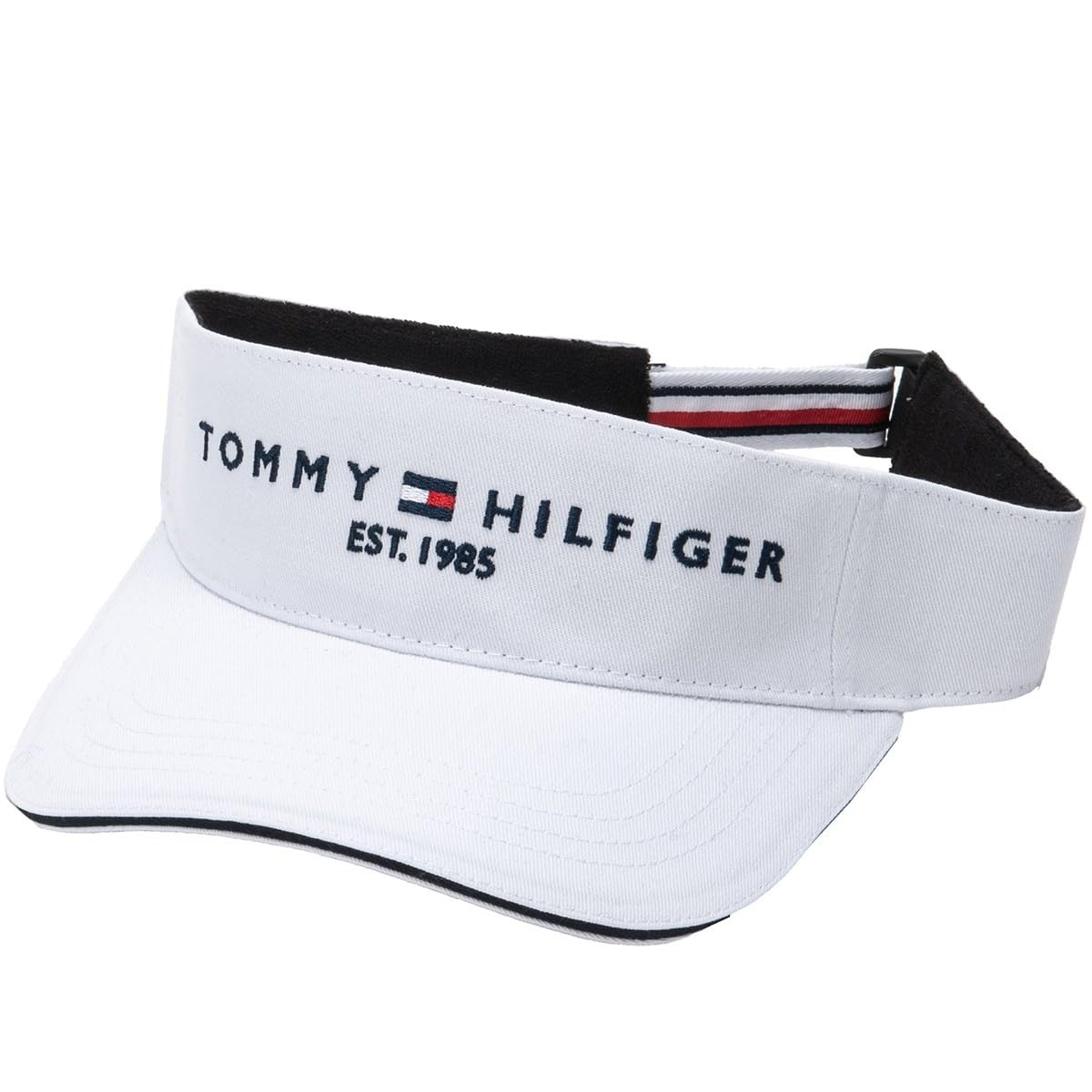 トミーヒルフィガー ゴルフウェアホワイト×ネイビー ソックスバイザー付 Amazon | [トミー ヒルフィガー ゴルフ] バイザー TH LOGO