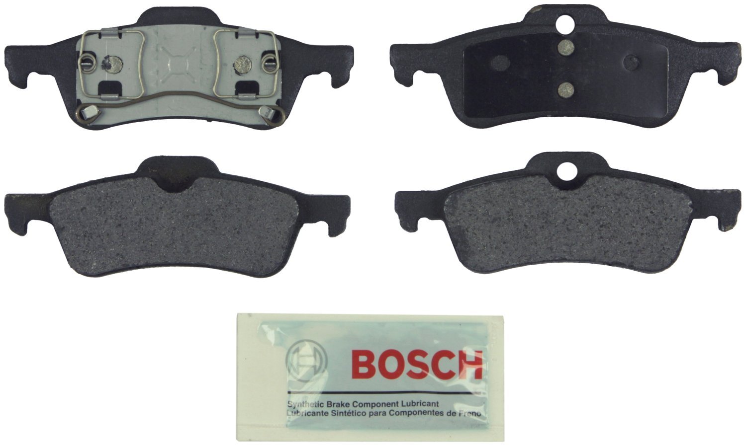 Bosch BE1324H Blue Disc Brake Pad Set with Hardware - FRONT — view 292