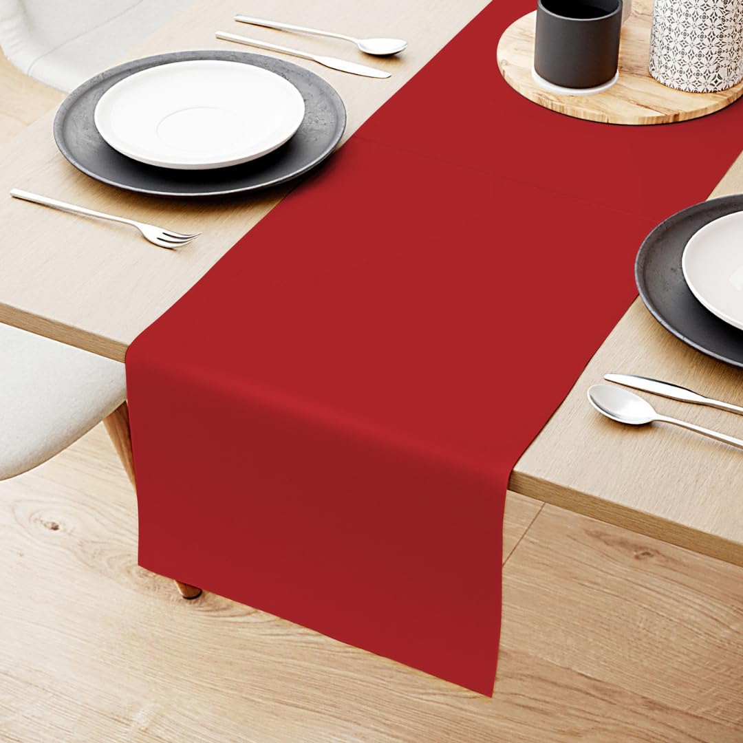 12 Rollen Airlaid Tischläufer Bordeaux - 40cm x 24m - HORECA Qualität- Perforierung alle 120cm - Hochwertiger einweg Tischläufer Ideal für alle Dekorationen, Hochzeit & Partys