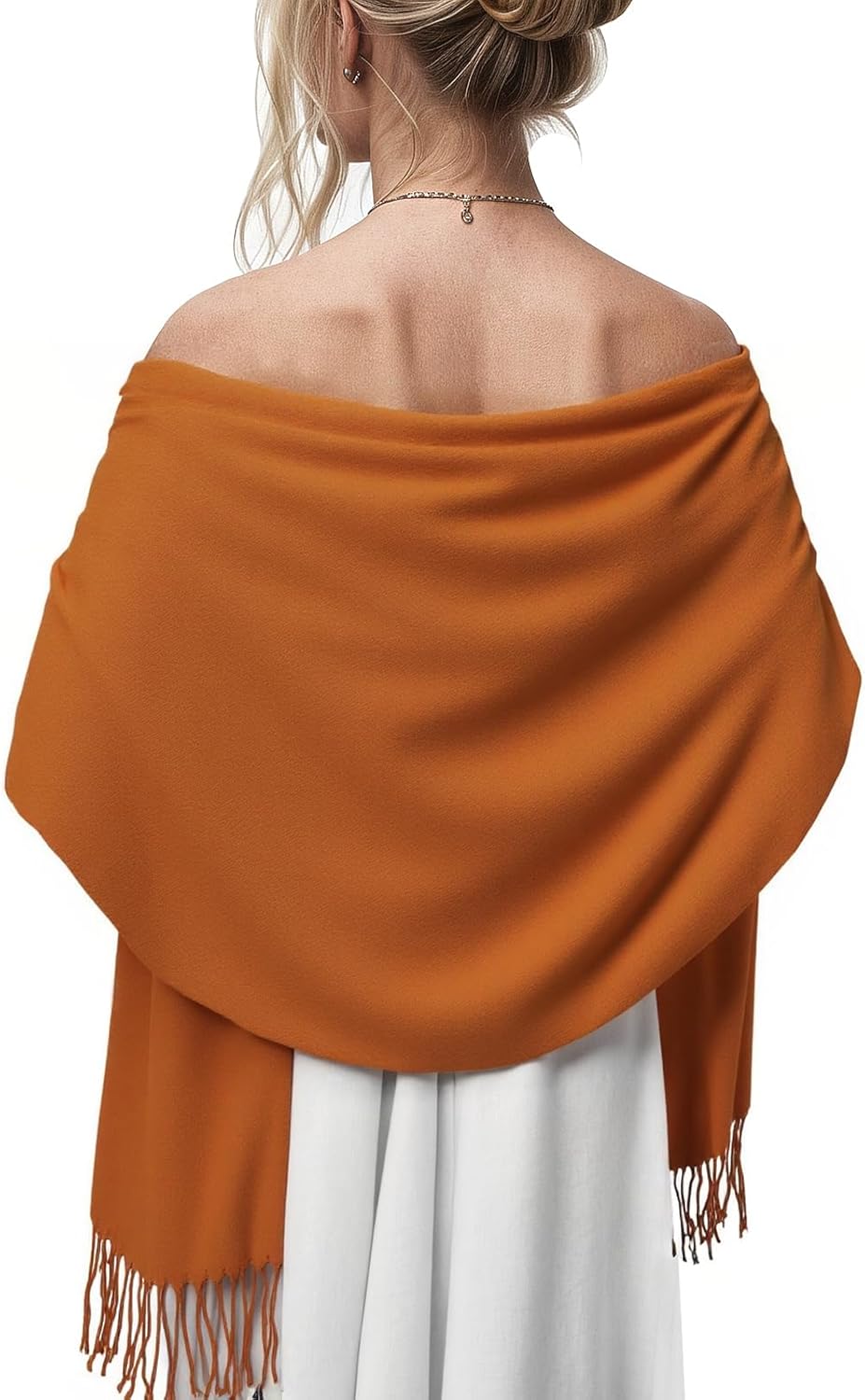 Women's Scarf Pashmina Shawls and Wraps for Evening Dress Wedding Bridal Bridesmaid Winter Warm Long Large Scarves