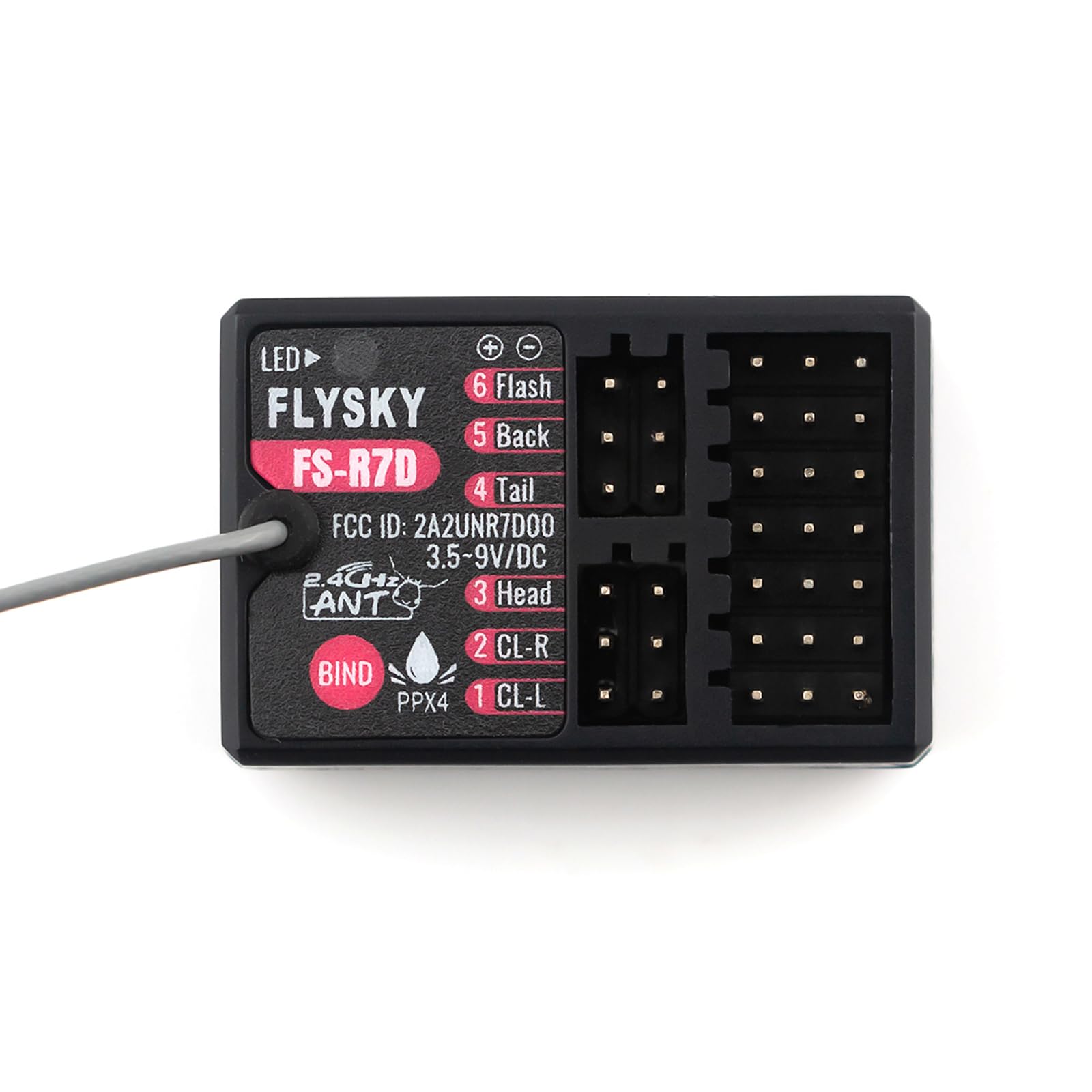 Amazon.com: GoolRC Flysky FS-R7D Receiver, 2.4GHz 7CH Receiver ANT