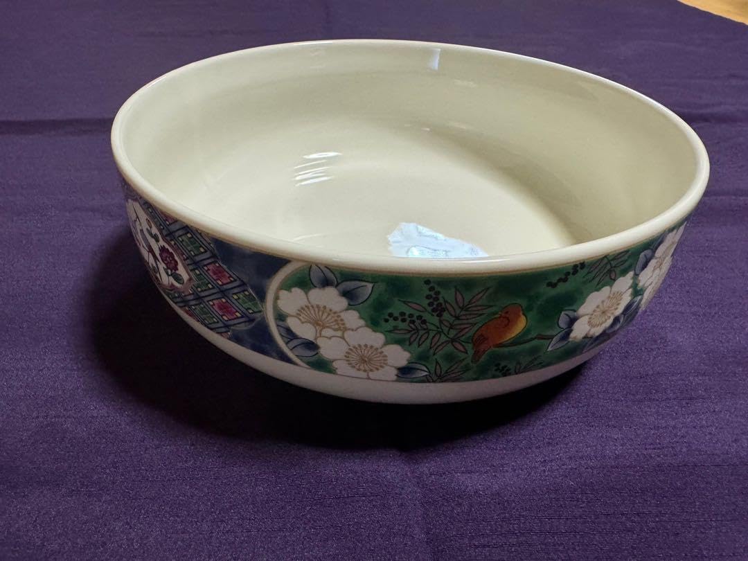 Amazon.co.jp: 有田焼 やまと窯 三ツ組盛鉢 絵変わり 花鳥 菱紋