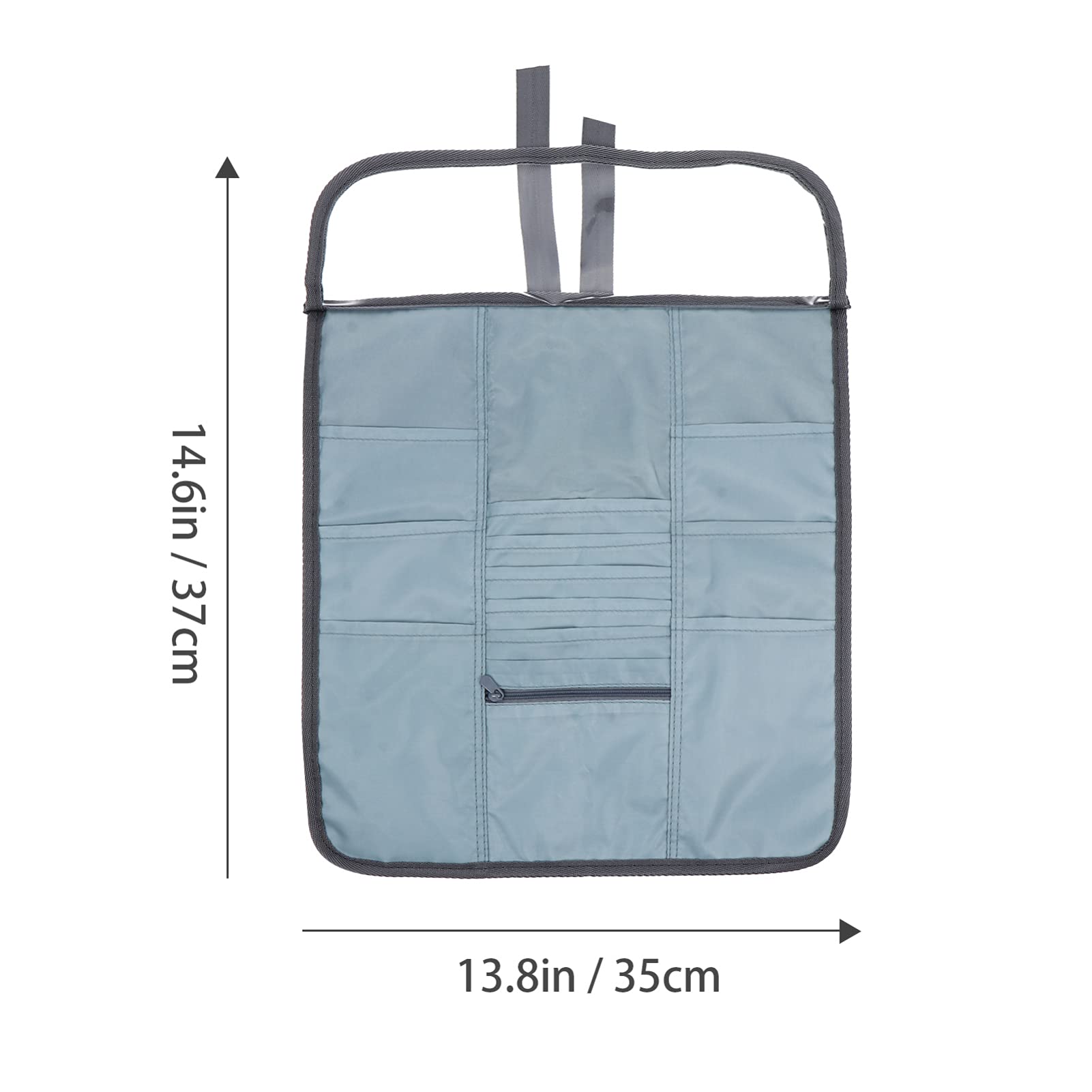 ARTIBETTER Knitting Tools Container for Crochet Needles Hooks Portable Storage Bag Slots Craft Organizer