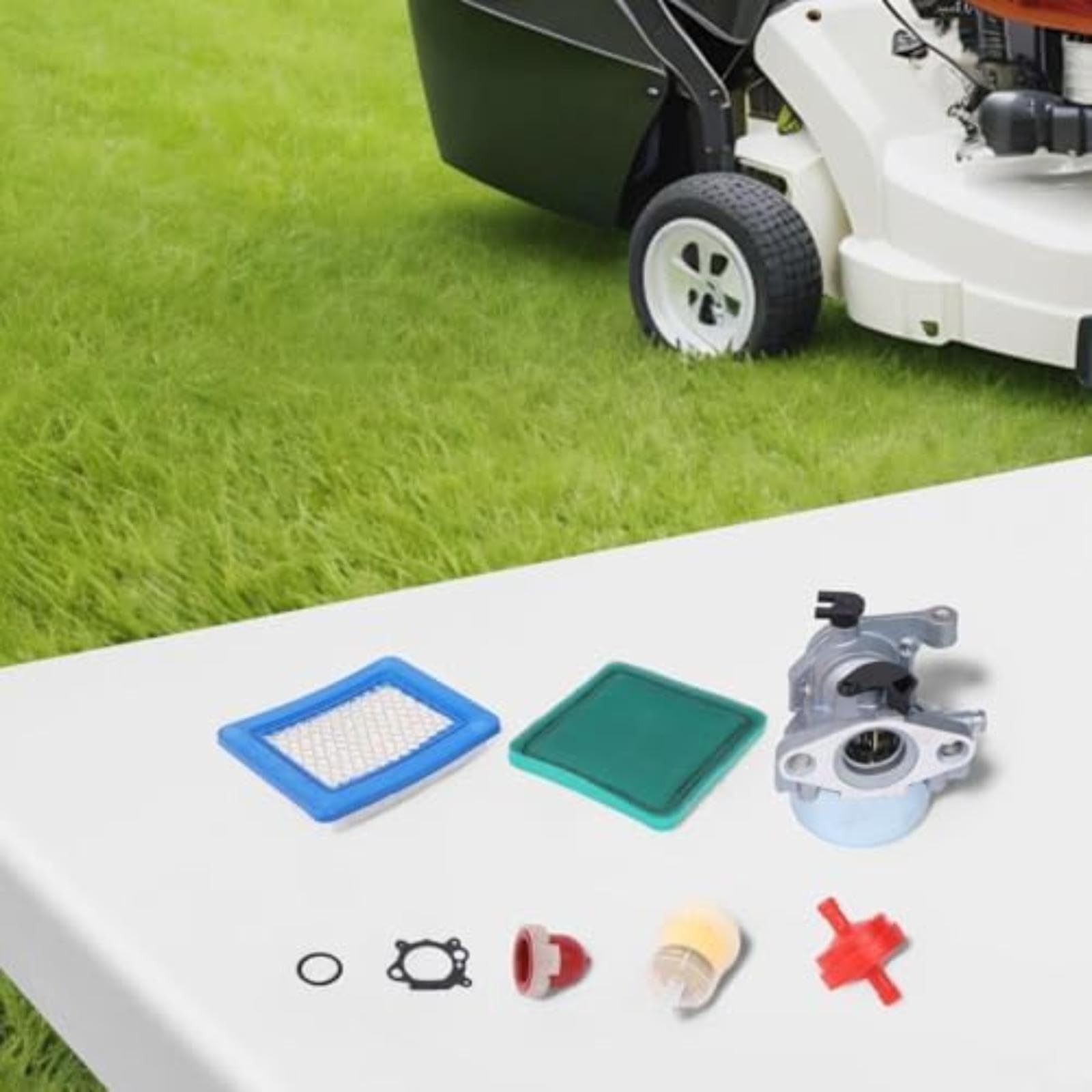 Kit carburatore con struttura in alluminio ad aria