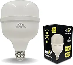 kit 5 Lâmpada LED Bulbo 50W Fria
