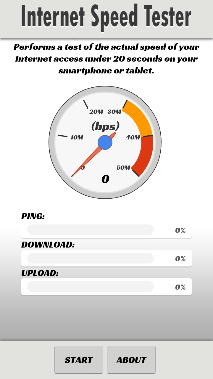 Internet Speed Tester - App on the Amazon Appstore