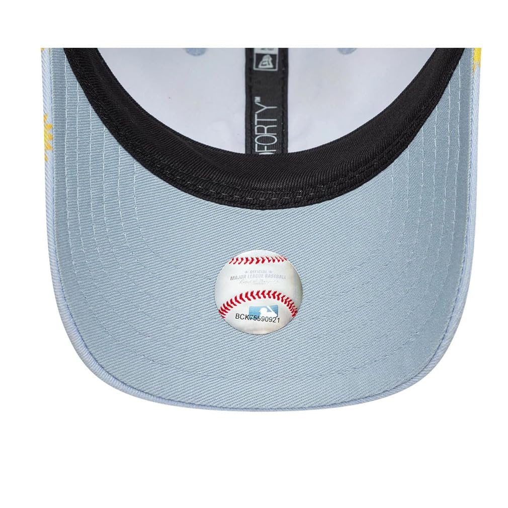 New Era MLB czapka dziecięca 9FORTY Sun All Over Print New York Yankees, niebieska, 2-4 lata