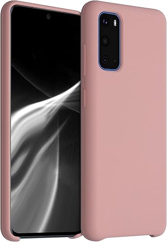 Miniatura 138 de kwmobile Funda Compatible con Samsung Galaxy S22 - Funda de teléfono de silicona TPU con acabado suave - Rojo Ruibarbo Piedra antigua,Azul