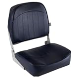 Wise 8WD734PLS-711 Standard Low Back Boat Seat&comma; Navy