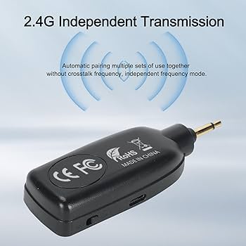 ヘッドマイク 2 heatd wireless mics Amazon.com: 2.4G Dual Wireless Microphone Headset, UHF