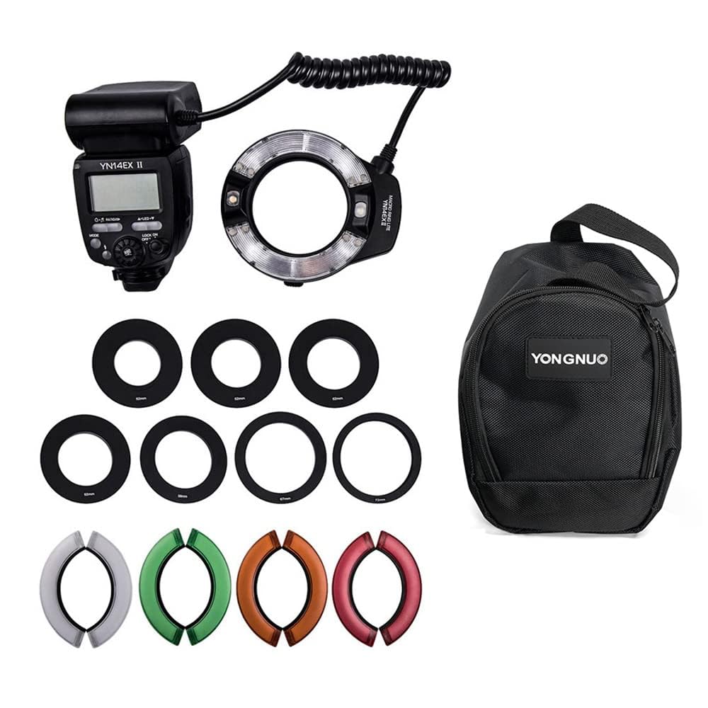 Buy Yongnuo YN14EX II Macro Ring Flash Camera Speedlite GN18 TTL Auto